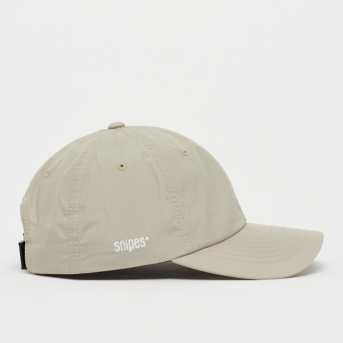 SNIPES Basic Logo Ripstop Baseball Cap beige 45399 2