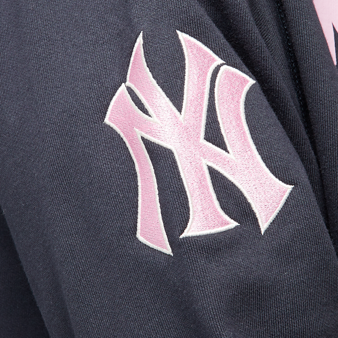 New Era MLB Floral Graphic Hoodie New York Yankees bleu 45539 5