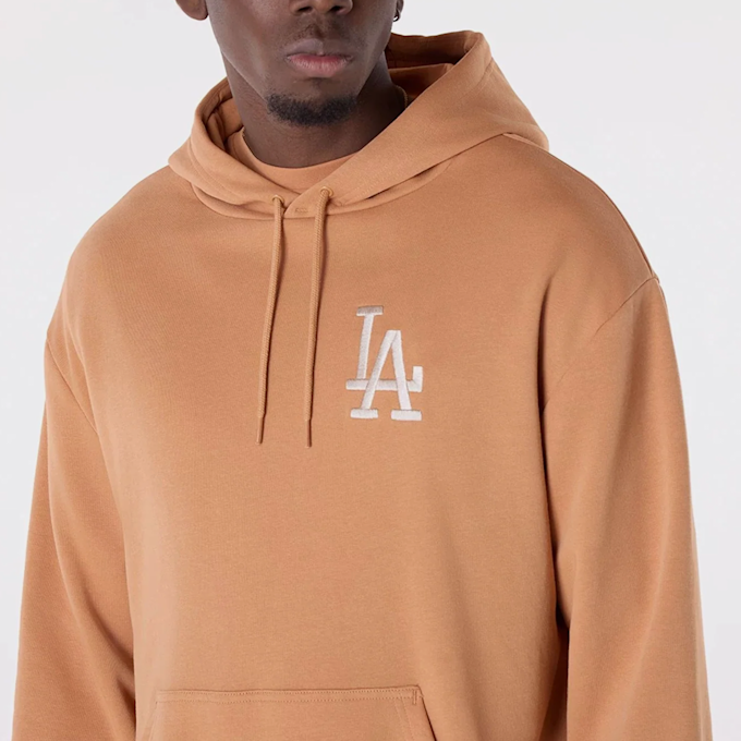 New Era MLB League Essential Oversized Hoodie Los Angeles Dodgers bež 45541 3
