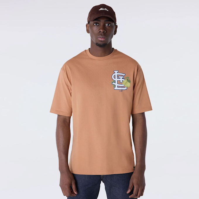 New Era MLB Fruit Graphic Tee St. Louis Cardinals narančasta 45545 1