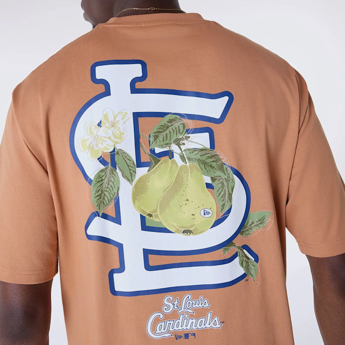 New Era MLB Fruit Graphic Tee St. Louis Cardinals arancione 45545 4