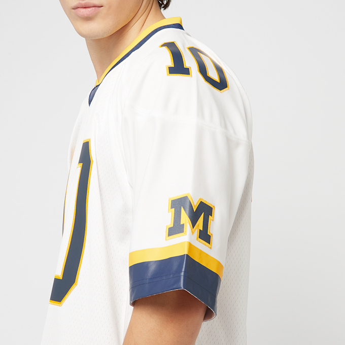 Mitchell & Ness NCAA White Jersey  1999 Tom Brady Michigan Wolverines weiß 45549 6