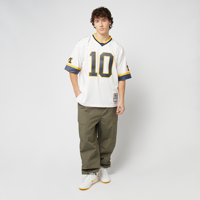 Mitchell & Ness NCAA White Jersey  1999 Tom Brady Michigan Wolverines wit 45549 8
