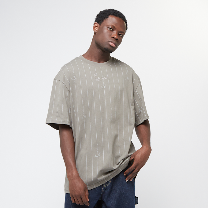 Karl Kani Small Signature Logo Pinstripe grijs 45584 1