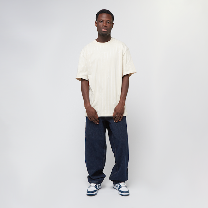 Karl Kani Small Signature Logo Pinstripe beige 45585 4