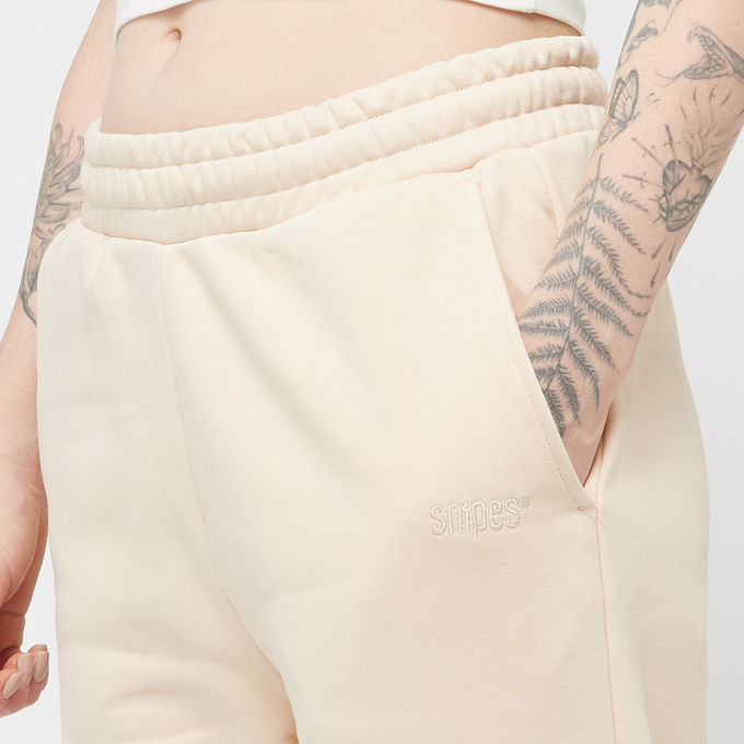SNIPES Small Logo Straight Sweat Pants beige 45592 3