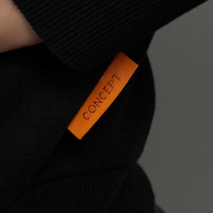 SNIPES Snipes S Patch Oversized Hoodie noir 45597 4
