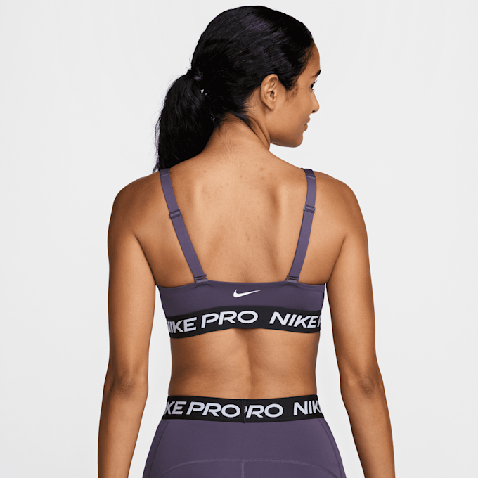 Nike Pro Indy Plunge Bra pourpre 45608 2