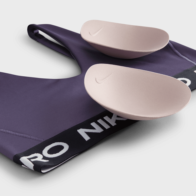 Nike Pro Indy Plunge Bra pourpre 45608 5