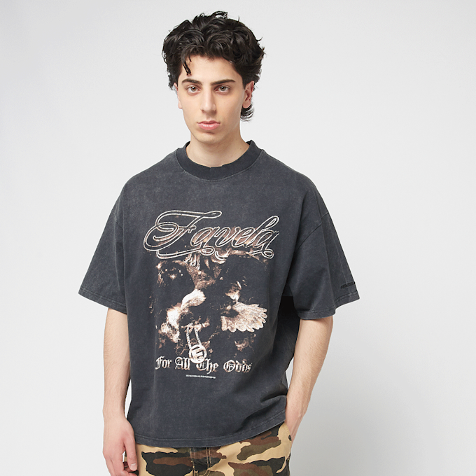 FAVELA Odds T-Shirt gris 45612 1