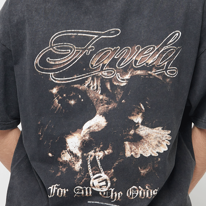 FAVELA Odds T-Shirt gris 45612 3