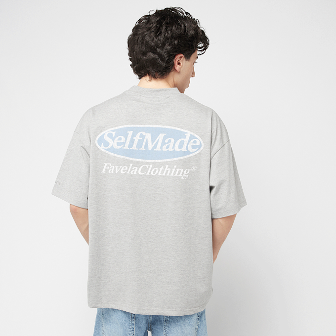 FAVELA Selfmade Light T-Shirt grau 45613 1