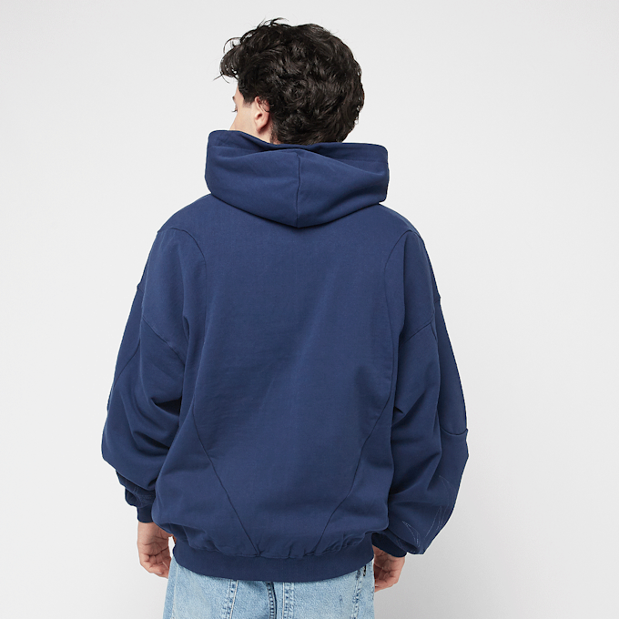 FAVELA Italic Embroidery Frontzip blu 45622 2