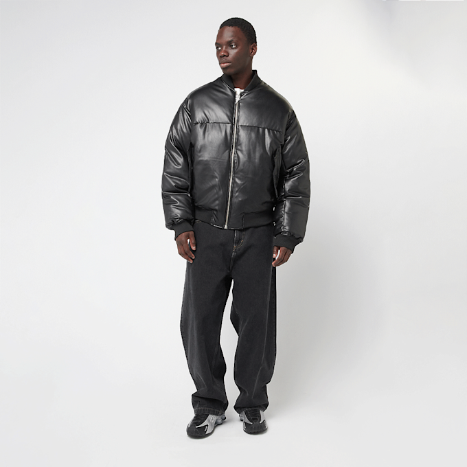 FAVELA Vegan Leather Basic Bomber zwart 45623 5