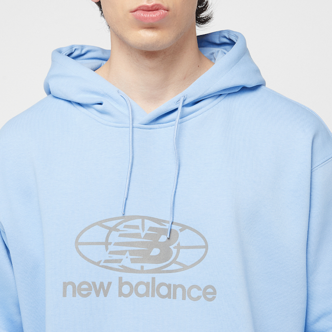 New Balance Reflective Globe Graphic Hood plava 45642 3