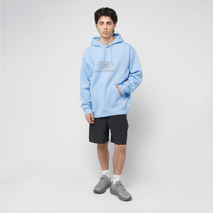 New Balance Reflective Globe Graphic Hood blau 45642 4