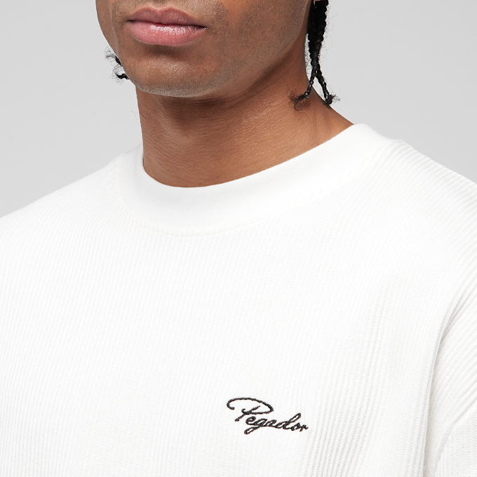 Pegador Signar Oversized Rib Tee weiß 45759 3
