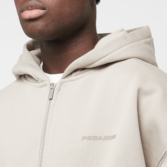 Pegador Logo Oversized Sweat Jacket grau 45764 3