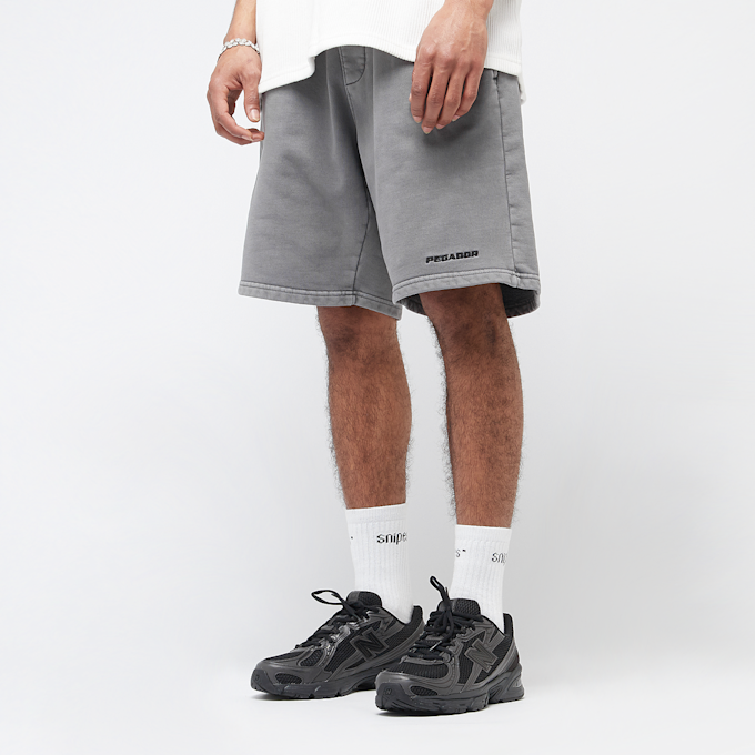 Pegador Logo Heavy Sweat Shorts grijs 45771 1