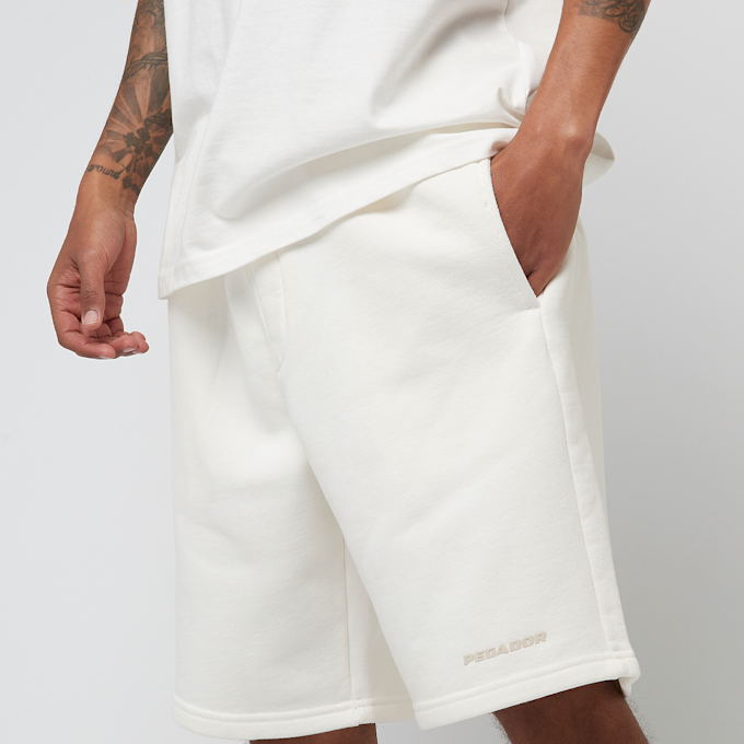 Pegador Logo Heavy Sweat Shorts beige 45773 3