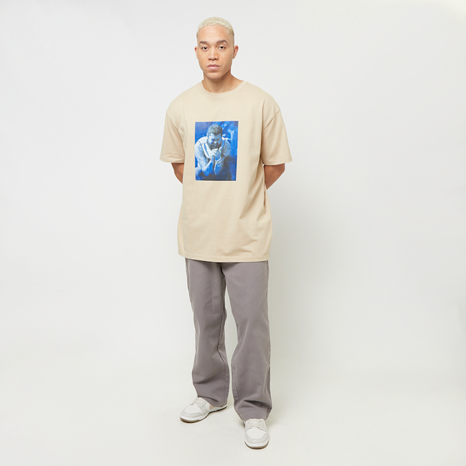 Upscale by Mister Tee Post Malone Tracklist Oversize Tee bež 45782 5