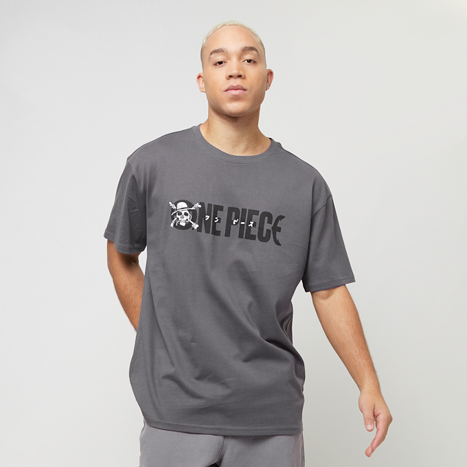 Upscale by Mister Tee One Piece Jolly Roger Logo Oversize Tee siva 45786 1