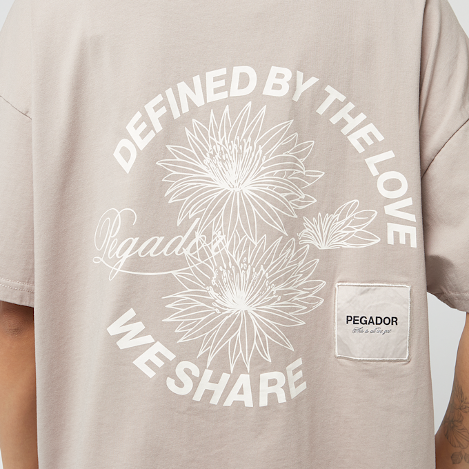 Pegador Serena Oversized Tee beige 45803 4