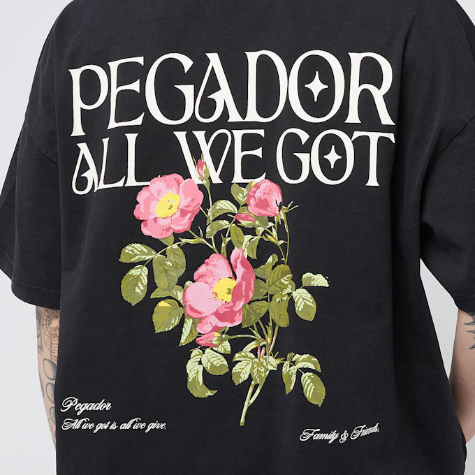 Pegador Beali Oversized Tee noir 45810 4