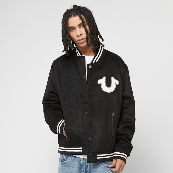 True Religion Wool Western Bomber Jacket crna 46968 1