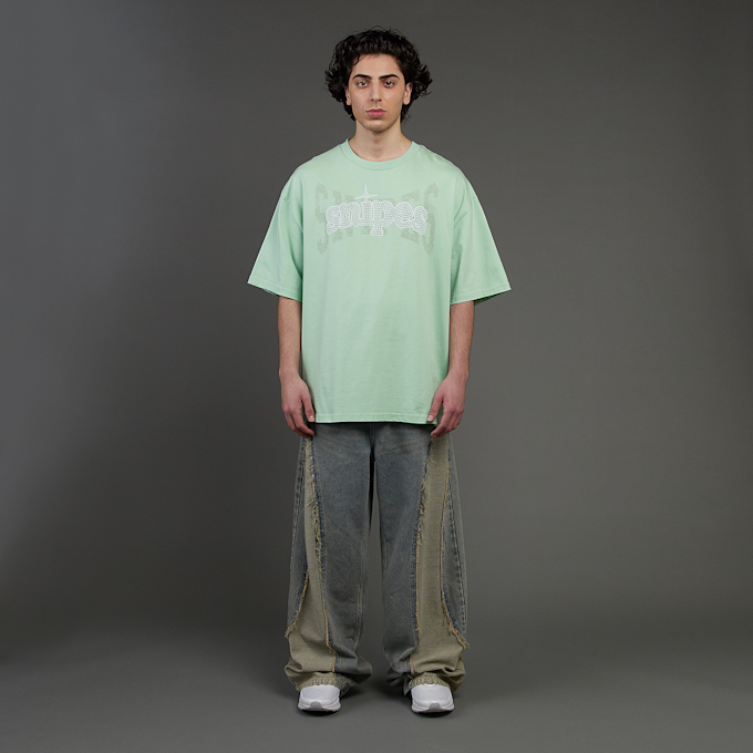 SNIPES Snipes Studs Oversized Tee verde 45905 5