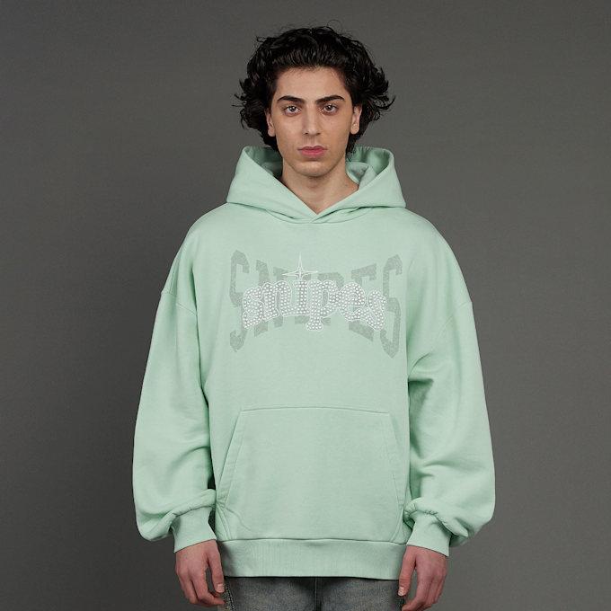 SNIPES Snipes Studs Oversized Hoodie vert 45908 1