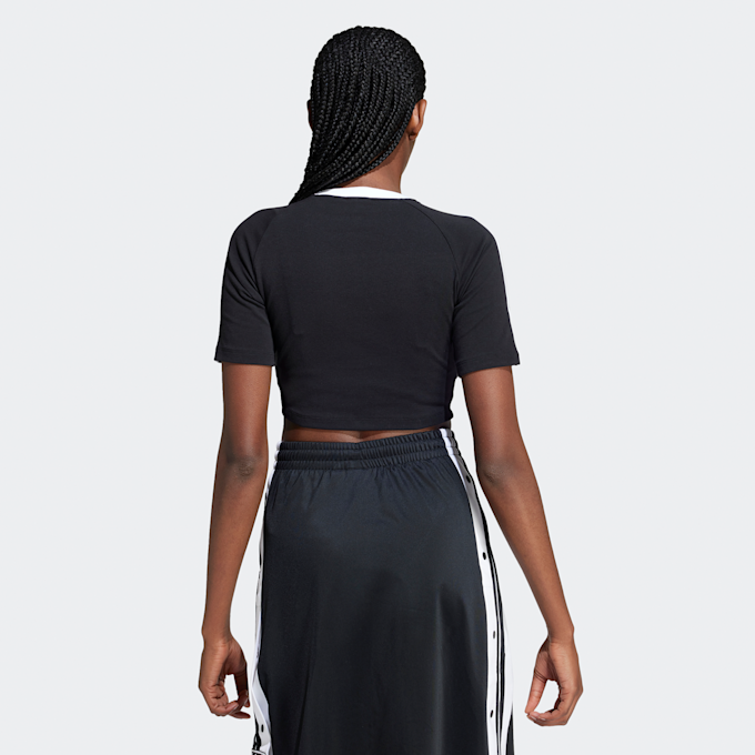 adidas Originals Camiseta bebé 3 rayas negro 45957 2