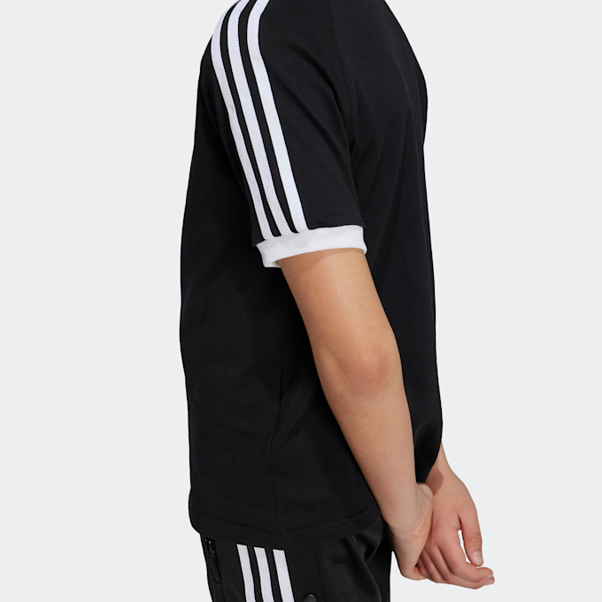 adidas Originals Camiseta 3 rayas negro 45962 4