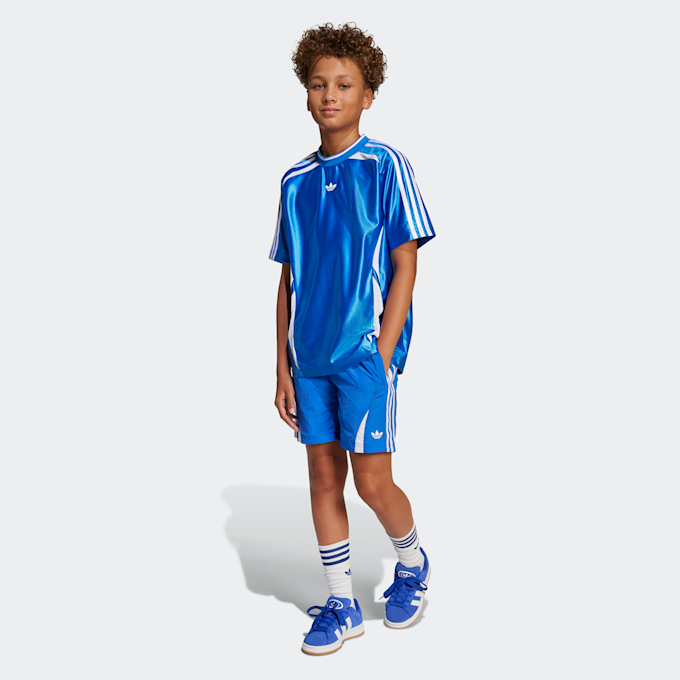 adidas Originals Woven 3-Streifen Shorts blau 45988 5