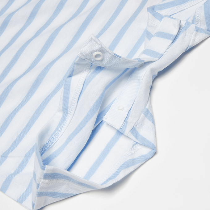 Nike Towel Terry Short Sleeve Romper bleu 46072 4