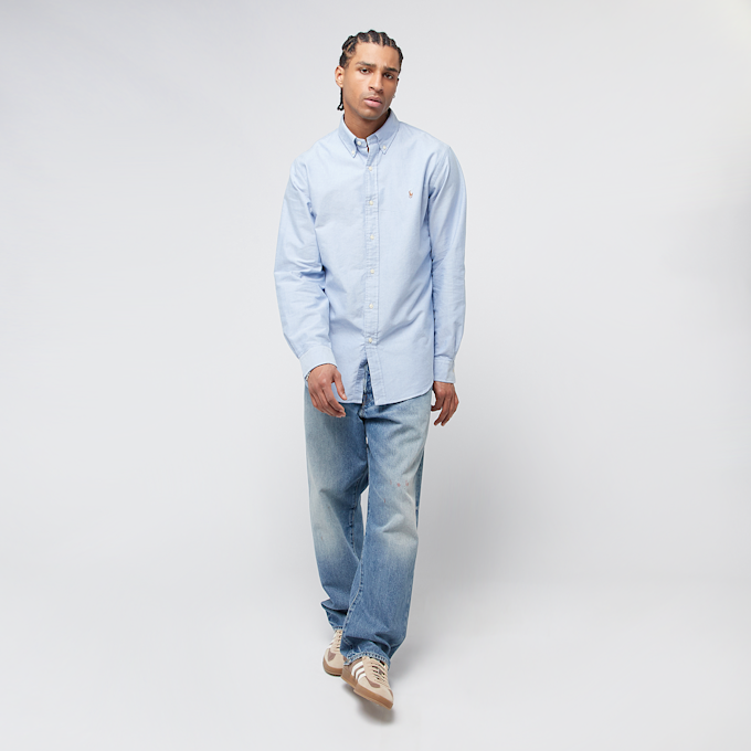 Polo Ralph Lauren Custom Fit Oxford Shirt blau 46083 4
