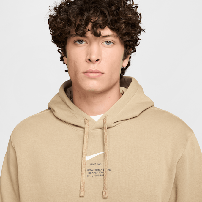 Nike   Sportswear Athletic Hoodie beż 46110 3
