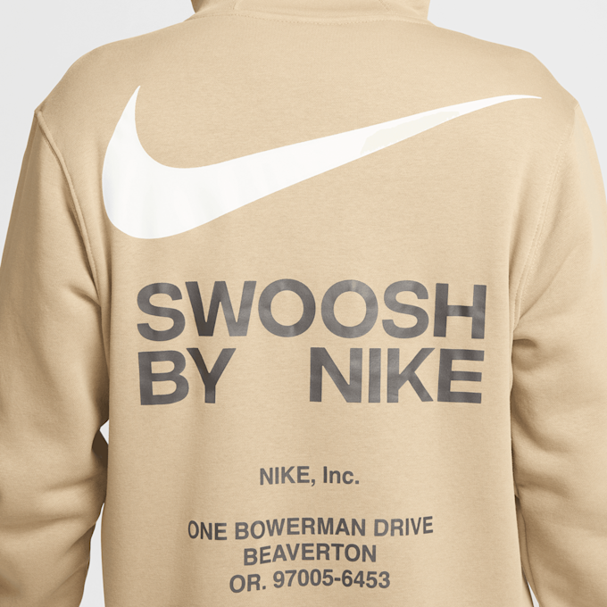 Nike   Sportswear Athletic Hoodie beż 46110 6