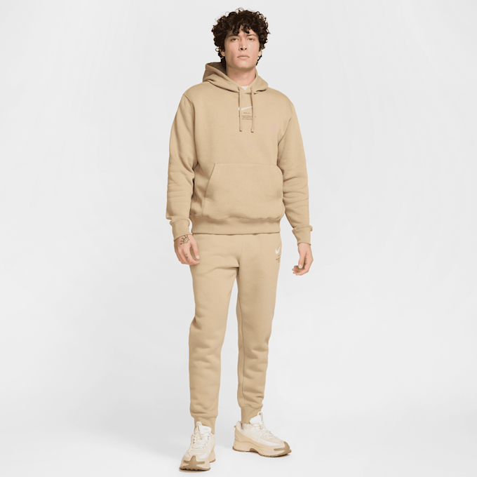 Nike   Sportswear Athletic Hoodie beż 46110 8