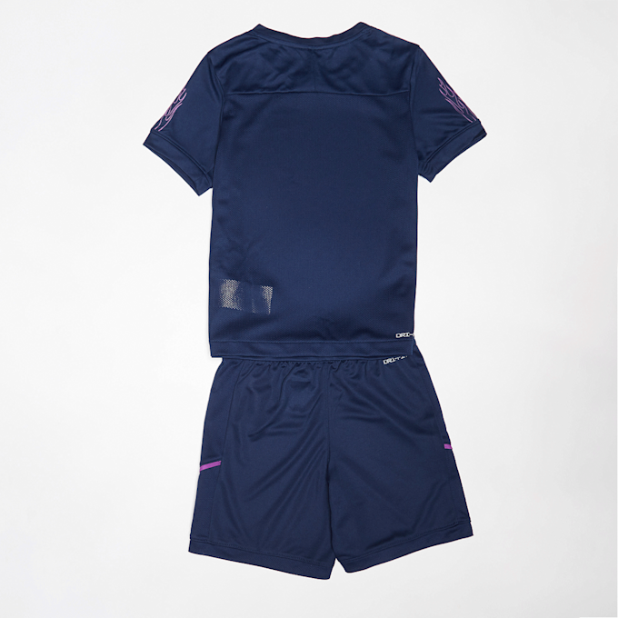 Nike Dri-Fit Tee and Shorts Set blau 46251 2