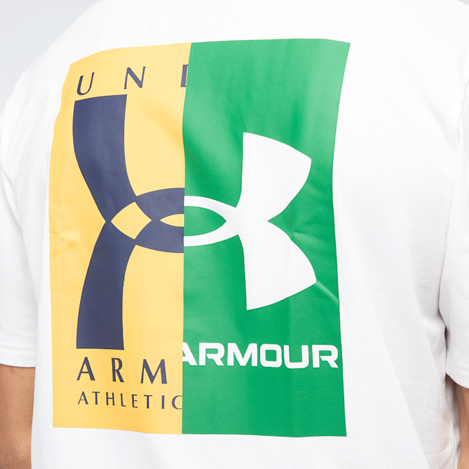 Under Armour Evol Logo Shortsleeve Shirt branco 46353 4