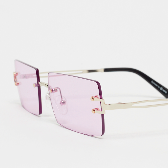Karl Kani Óculos de sol sem aro rosa  46380 3