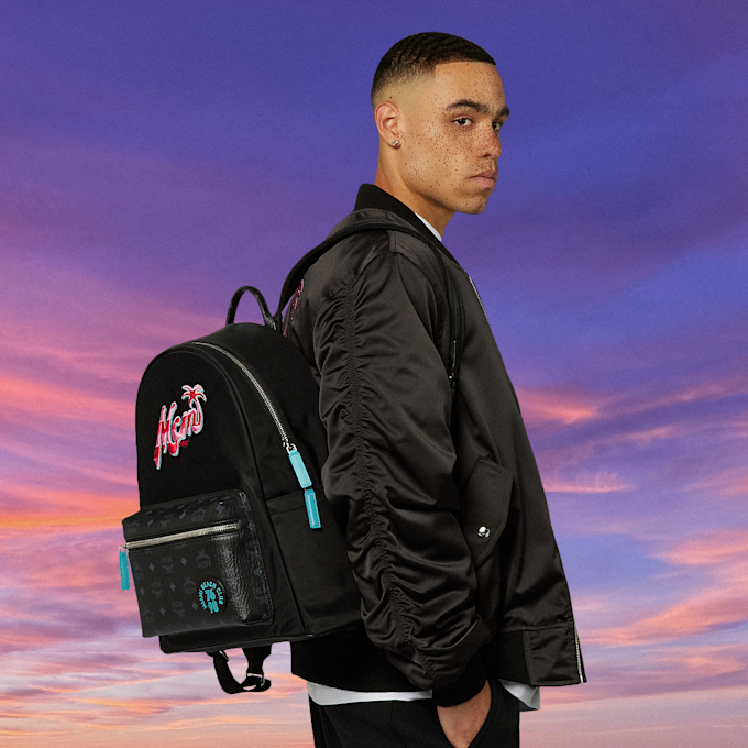 MCM x SNIPES Stark Backpack Medium noir 46394 10