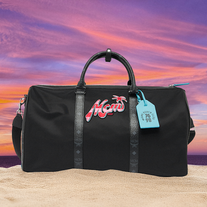 MCM x SNIPES Ottomar Weekender Large zwart 46396 1