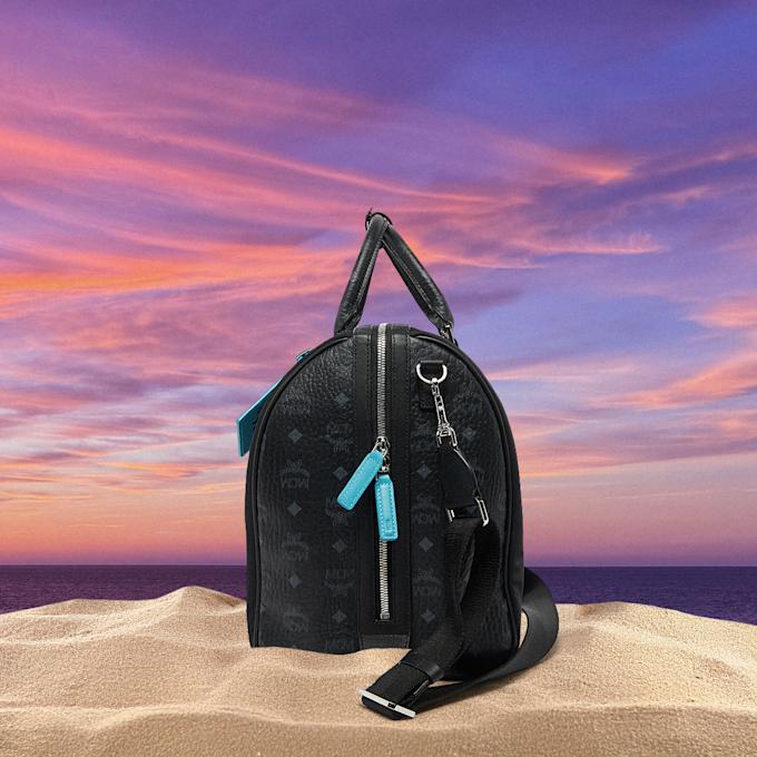 MCM x SNIPES Ottomar Weekender Large zwart 46396 2