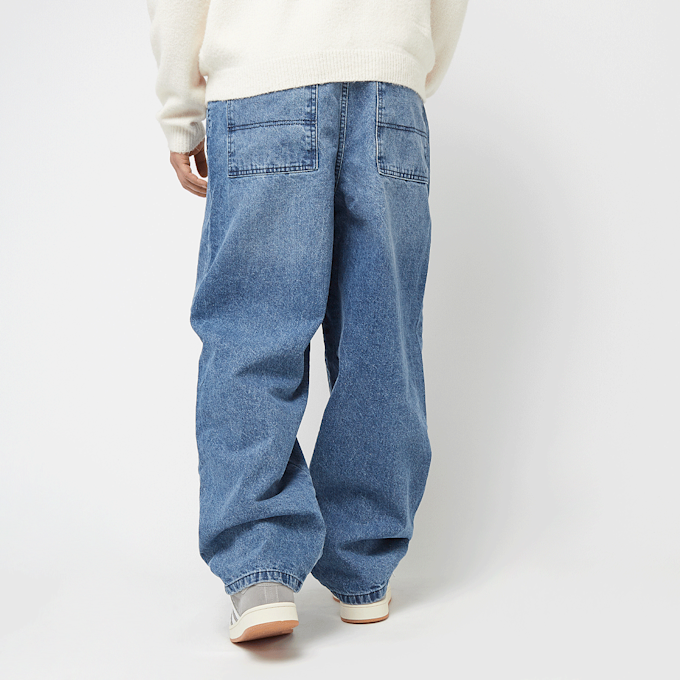 Urban Classics Tapered Heavy Ounce Baggy Jeans niebieski 46405 2