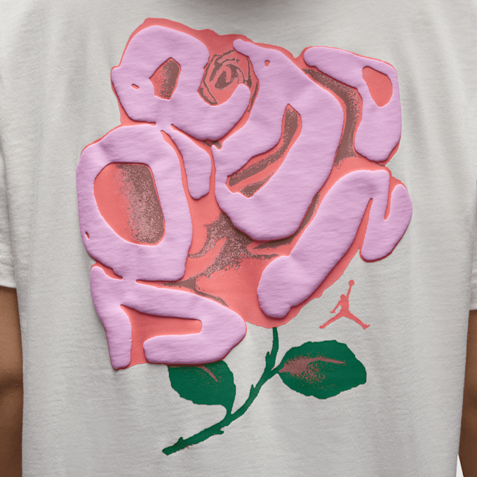 Jordan Girlfriend Graphics Tee Rose beż 46497 4