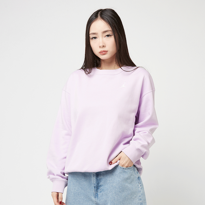 Jordan Brooklyn Fleece French Terry Crewneck violeta 46504 1