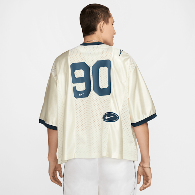 Nike Sportswear Street Shortsleeve Grafik Jersey Top bež 46511 2
