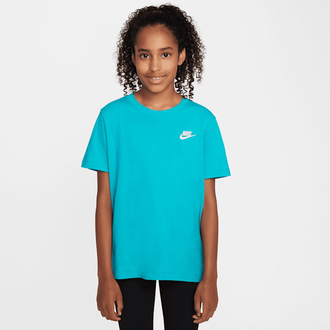 Nike Junior Sportswear Tee EMB Futura Low Brand Read bleu 46593 1